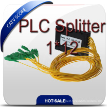 PLC Splitter / acoplador ótico, divisor ótico com caixa do ABS, acoplador do divisor